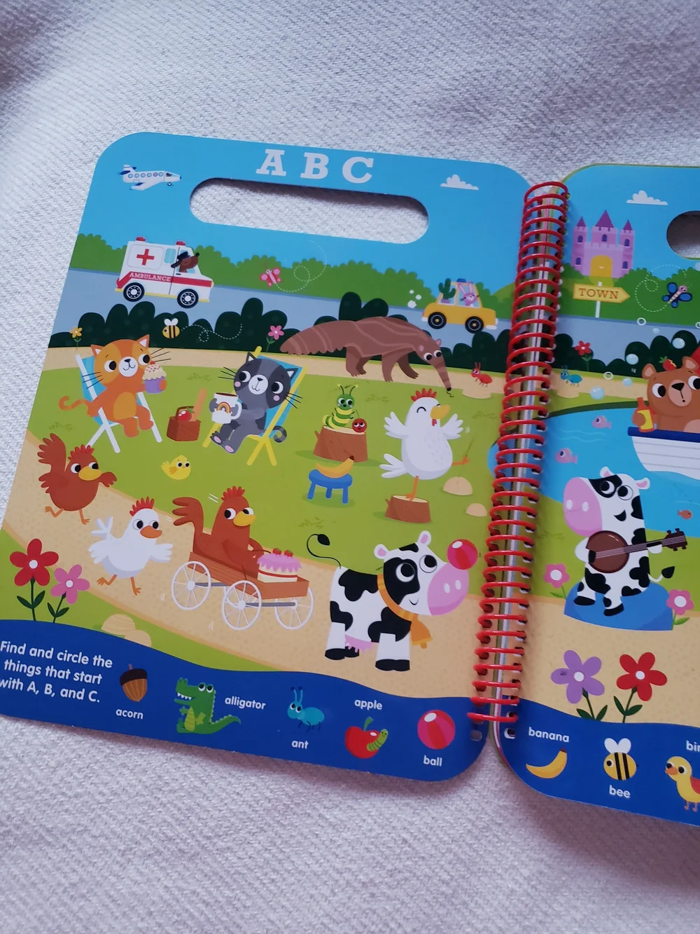 My First Search & Find ABC and 123 Wipe-Clean Activity Books